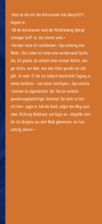 Zusatzmaterial KL 978 3 949465 17 8 vorne von Einer geht noch: Roman von Hannes Finkbeiner