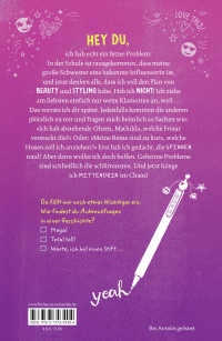 Zusatzmaterial 9783737343404 U4 von Mathilda – Wie style ist das denn?! von Silke Antelmann, Nataŝa Kaiser