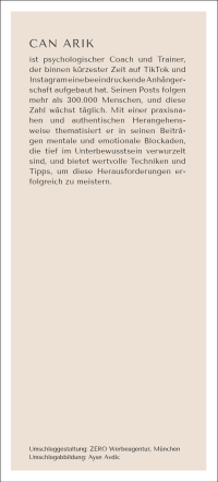 Zusatzmaterial KL 978 3 8105 3094 3 hinten von Shift happens: Wie du in kleinen Schritten große Veränderung  bewirkst von Bilge Can Arik