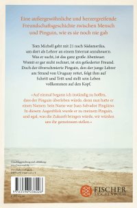 Zusatzmaterial 9783596036028 U4 von Der Pinguin meines Lebens: Die wahre Geschichte einer unwahrscheinlichen Freundschaft von Tom Michell