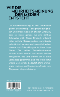 Zusatzmaterial 9783103975079 U4 von Die vierte Gewalt – Wie Mehrheitsmeinung gemacht wird, auch wenn sie keine ist von Richard David Precht, Harald Welzer