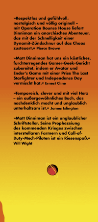 Zusatzmaterial KL 978 3 596 71367 7 vorne von Operation Bounce House: Kampf um New Sonora von Matt Dinniman