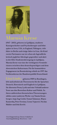 Zusatzmaterial KL 978 3 10 397509 3 hinten von Trotz alledem von Maruša Krese