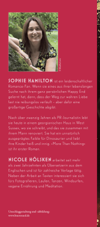 Zusatzmaterial KL 978 3 596 71218 2 hinten von More Than Nothing: Deine Wahrheit, mein Verderben von Sophie Hamilton