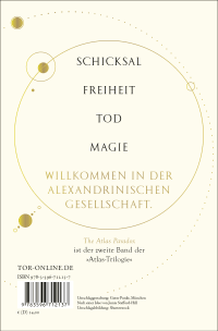 Zusatzmaterial 9783596712137 U4 von The Atlas Paradox: Schicksal ist eine Entscheidung von Olivie Blake