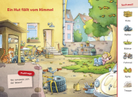 Zusatzmaterial PA 978 3 7373 7589 4 innen 001 von Leseprofis – Mit Bildern lesen lernen: Der geheimnisvolle Zauberhut, Erstes Lesen von Dirk Hennig