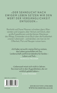 Zusatzmaterial 9783103978193 U4 von Lebenszeit: Vom Wert der Vergänglichkeit von Diane Messner, Reinhold Messner