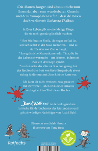 Zusatzmaterial 9783757100391 U4 von Ratten-Burger von David Walliams, Tony Ross