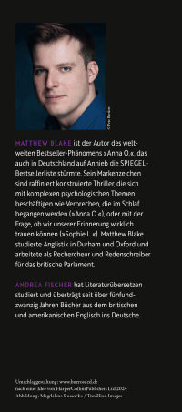 Zusatzmaterial KL 978 3 651 00127 5 hinten von Sophie L.: Thriller von Matthew Blake