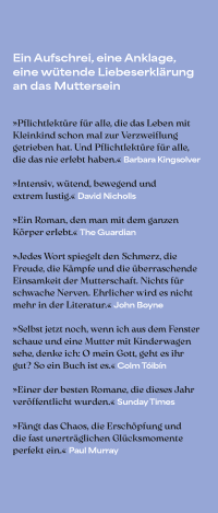 Zusatzmaterial KL 978 3 7587 0009 5 vorne von Kinderspiel: Roman von Claire Kilroy