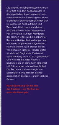 Zusatzmaterial KL 978 3 596 70870 3 vorne von Fastenzeit. 40 Tage Rache: Thriller von Wolfram Hänel, Ulrike Gerold