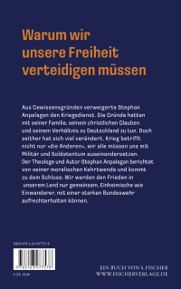 Zusatzmaterial 9783103977578 U4 von Für den Frieden – Widerruf meiner Kriegsdienstverweigerung von Stephan Anpalagan
