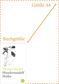 Zusatzmaterial PA 978 3 596 52007 7 abmessung von Hundertundelf Haiku: Gedichte von Matsuo Bashô, Leiko Ikemura