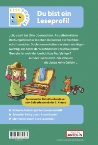 Zusatzmaterial 9783737374583 U4 von Leseprofis – Tigerjagd um Mitternacht, 2. Klasse von Christian Tielmann, Carola Sieverding