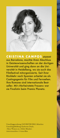Zusatzmaterial KL 978 3 7587 0025 5 hinten von Verheiratete Frauen: Roman von Cristina Campos