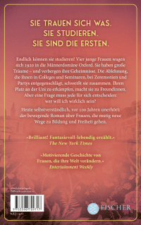 Zusatzmaterial 9783596709717 U4 von Die Frauen von Oxford: Roman von Joanna Miller