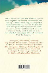 Zusatzmaterial 9783733509408 U4 von So lebe ich jetzt von Meg Rosoff