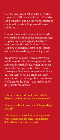 Zusatzmaterial KL 978 3 596 71343 1 vorne von Zwischen zwei Feuern: Ein epischer Mittelalter-Horror-Roman von Christopher Buehlman, Jens Maria Weber