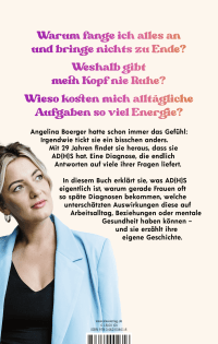 Zusatzmaterial 9783462004618 U4 von Chaos in My Head: Wie ich als Erwachsene herausfand, dass ich AD(H)S habe von Angelina Boerger