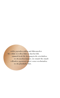 Zusatzmaterial 9783462053906 U4 von sommerschaums ernte: gedichte von Kathrin Schmidt