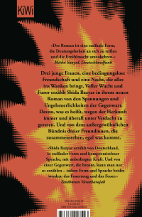 Zusatzmaterial 9783462003543 U4 von Sisters in Arms: Roman von Shida Bazyar