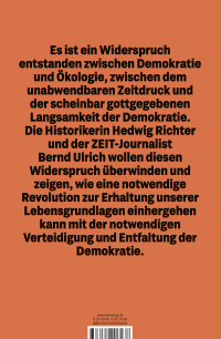 Zusatzmaterial 9783462006438 U4 von Demokratie und Revolution: Wege aus der selbstverschuldeten ökologischen Unmündigkeit von Hedwig Richter, Bernd Ulrich