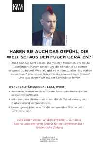 Zusatzmaterial 9783462000436 U4 von Realitätsschock: Zehn Lehren aus der Gegenwart + neu: Der Corona-Schock von Sascha Lobo