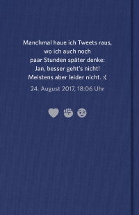 Zusatzmaterial 9783462000580 U4 von Gefolgt von niemandem, dem du folgst: Twitter-Tagebuch. 2009-2020 von Jan Böhmermann