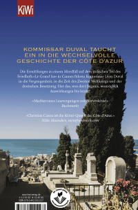 Zusatzmaterial 9783462001167 U4 von Long Shadows over the Côte d’Azur (Commissaire Duval 8): Der achte Fall für Kommissar Duval von Christine Cazon