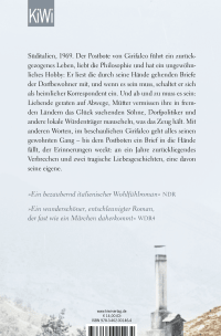 Zusatzmaterial 9783462001464 U4 von Der Postbote von Girifalco oder Eine kurze Geschichte über den Zufall: Roman von Domenico Dara