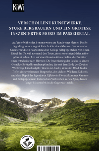 Zusatzmaterial 9783462001532 U4 von In tiefen Seen: Ein Fall für Commissario Grauner von Lenz Koppelstätter