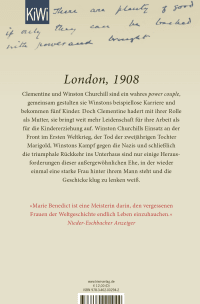 Zusatzmaterial 9783462002942 U4 von Lady Churchill von Marie Benedict