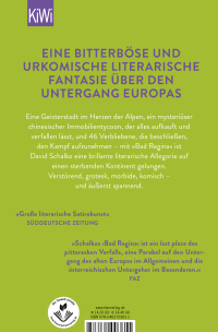 Zusatzmaterial 9783462003611 U4 von Bad Regina: Roman von David Schalko