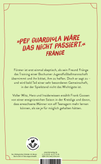 Zusatzmaterial 9783462004144 U4 von Play the Game!: Roman von Frank Goosen