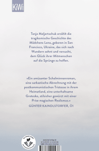Zusatzmaterial 9783462004236 U4 von Biografie eines zufälligen Wunders von Tanja Maljartschuk