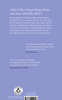 Zusatzmaterial 9783462004243 U4 von Besser allein als in schlechter Gesellschaft: Meine eigensinnige Tante von Adriana Altaras