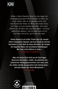 Zusatzmaterial 9783462004489 U4 von Russian Messages: Thriller von Yassin Musharbash
