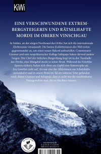 Zusatzmaterial 9783462004755 U4 von Das Flüstern im Eis: Ein Fall für Commissario Grauner von Lenz Koppelstätter