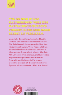 Zusatzmaterial 9783462005028 U4 von Not Your Business, Babe!: Alles, was du als Frau über die Arbeitswelt wissen musst von Verena Bogner