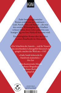 Zusatzmaterial 9783462006087 U4 von London NW: Roman von Zadie Smith