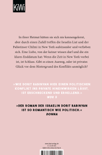 Zusatzmaterial 9783462007824 U4 von Wir sehen uns am Meer: Roman von Dorit Rabinyan
