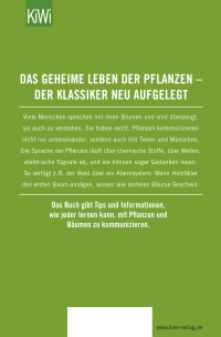 Zusatzmaterial 9783462023916 U4 von Der Ruf der Rose: Was Pflanzen fühlen und wie sie mit uns kommunizieren von Imre Kerner, Dagny Kerner