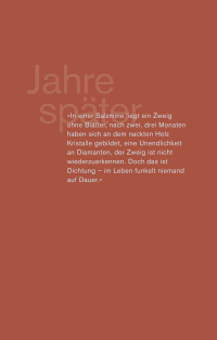 Zusatzmaterial 9783462047769 U4 von Jahre später: Roman von Angelika Klüssendorf