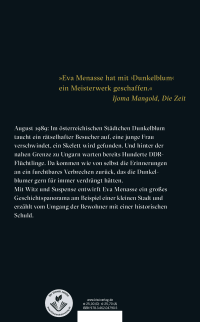 Zusatzmaterial 9783462047905 U4 von Dunkelblum: Roman von Eva Menasse