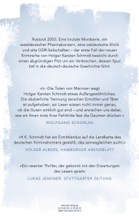 Zusatzmaterial 9783462047943 U4 von The Dead of Marnow: Ein Fall für Lona Mendt und Frank Elling von Holger Karsten Schmidt