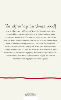 Zusatzmaterial 9783462049213 U4 von Ach, Virginia: Roman von Michael Kumpfmüller