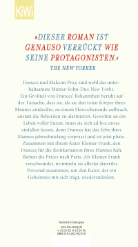 Zusatzmaterial 9783462052336 U4 von Letzte Rettung: Paris: Roman von Patrick deWitt