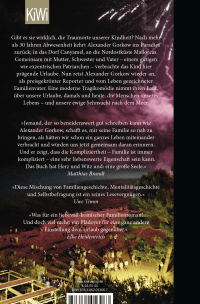 Zusatzmaterial 9783462053067 U4 von Hotel Laguna: Meine Familie am Strand von Alexander Gorkow