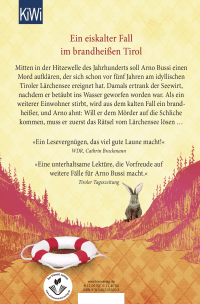Zusatzmaterial 9783462053203 U4 von Die Toten vom Lärchensee: Ein Fall für Arno Bussi von Joe Fischler