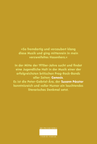 Zusatzmaterial 9783462053944 U4 von Susann Pásztor über Genesis oder Warum das Lamm am Broadway liegen blieb von Susann Pásztor